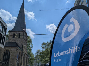 Am vergangenen Wochenende war die Lebenshilfe Essen bei Essen Original vertreten.